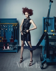 After School's UEE для Vogue Korea November 2011