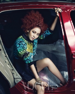 After School's UEE для Vogue Korea November 2011