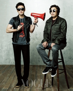 Uhm Tae Woong, Lee Yong Ju для Vogue Korea April 2012