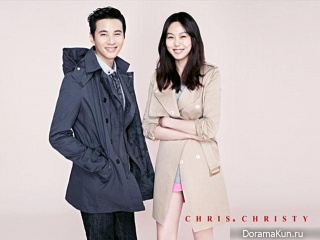 Kim Min Hee, Won Bin для Chris. Christy Spring 2013 Ads