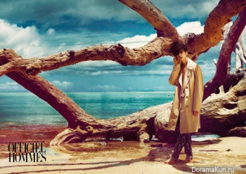 Won Bin для L'Officiel Hommes April 2012