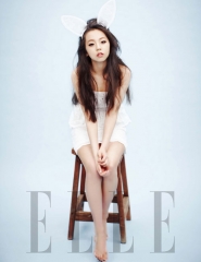 Wonder Girls' Sohee для Elle Korea July 2012