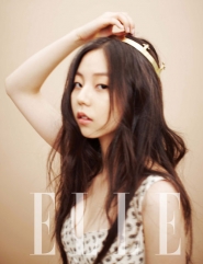 Wonder Girls' Sohee для Elle Korea July 2012
