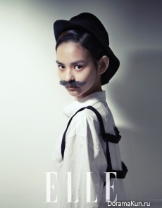 Woo Ri для Elle Korea September 2011
