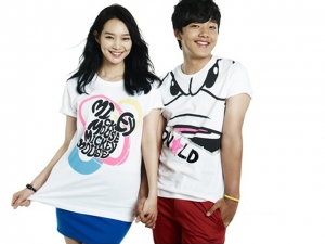 Kim Yoo Jung, Yeo Jin Goo, So Ji Sub, Shin Min Ah для Giordano Disney T-shirts