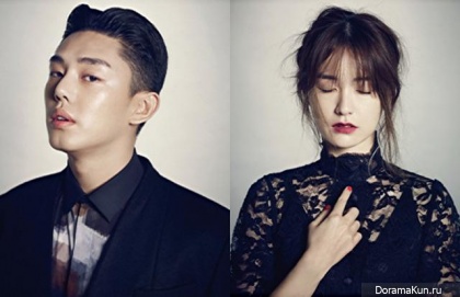 Yoo Ah In, Jung Yumi для Harper’s Bazaar October 2013 Extra