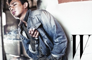 Yoo Ah In для W Korea October 2011