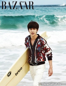 Yoo Seung Ho для Harper’s Bazaar March 2013