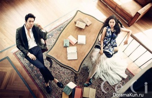 Park Shin Hye, Yoo Yeon Seok для CeCi August 2014