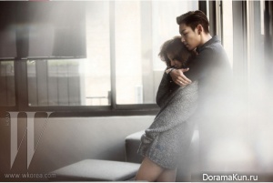 Yoon Eun Hye, T.O.P. (Big Bang) для W Korea 2011
