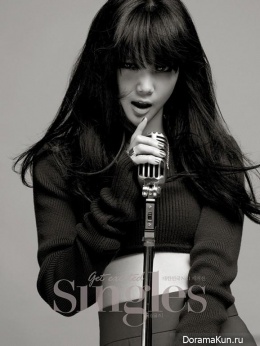 Yoon Seung Ah для Singles Korea September 2013