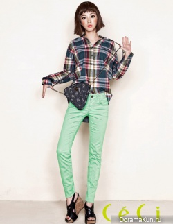 Yoon Seung Ah для CéCi April 2012