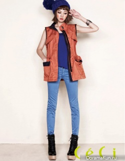 Yoon Seung Ah для CéCi April 2012