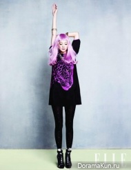 Yoon Seung Ah для Elle January 2013 Extra