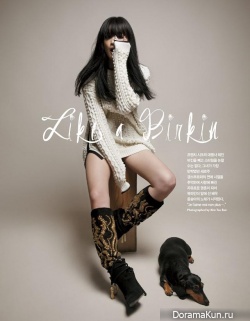 Yoon Seung Ah для Singles Korea September 2013 Extra