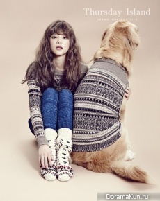 Yoon Seung Ah для Thursday Island F/W 2013 Ads