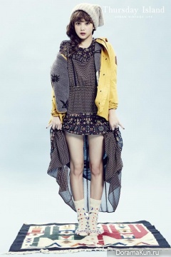 Yoon Seung Ah для Thursday Island F/W 2013 Ads