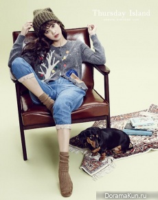 Yoon Seung Ah для Thursday Island F/W 2013 Ads