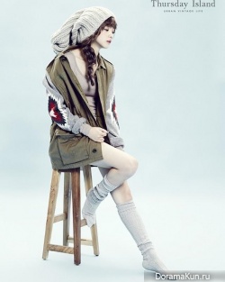 Yoon Seung Ah для Thursday Island F/W 2013 Campaign