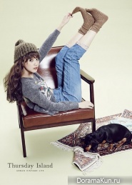 Yoon Seung Ah для Thursday Island F/W 2013 Campaign