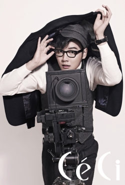 Yoon Si Yoon для CéCi January 2011