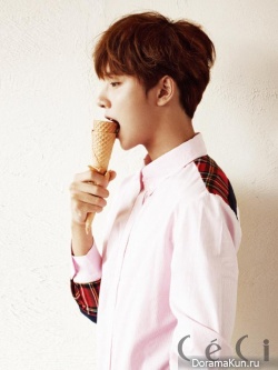 Yoon Si Yoon для CéCi January2013