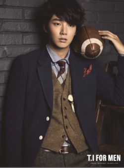 Yoon Shi Yoon для T.I MEN в GQ November 2011
