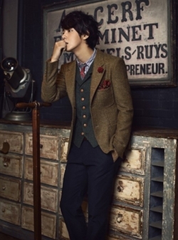 Yoon Shi Yoon для T.I MEN в GQ November 2011