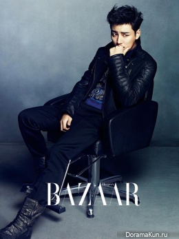 Yoon Si Yoon для Harper’s Bazaar Korea December 2013