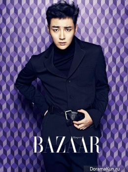 Yoon Si Yoon для Harper’s Bazaar Korea December 2013