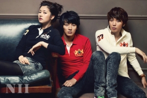 CN Blue, Yoon Si Yoon для NII Fall 2010 Catalogue