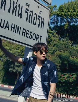 2PM (Nichkhun) для Singles April 2016