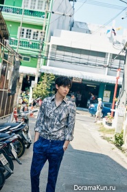 2PM (Nichkhun) для Singles April 2016