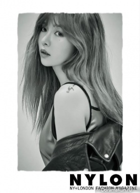 Hyuna для Nylon August 2016
