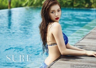 4minute (HyunA) для SURE May 2016