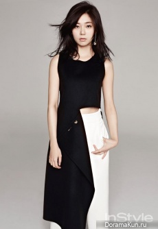 Baek Jin Hee для InStyle January 2016 Extra