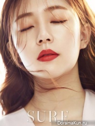 Baek Jin Hee для SURE April 2016