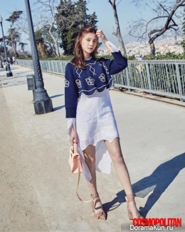 Cha Ye Ryun для Cosmopolitan May 2016