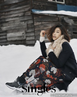 Chae Jung Ahn для Singles January 2016