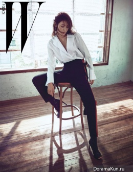 Claudia Kim для W Korea January 2016