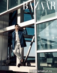 Daniel Henney, Ji E Suu для Harper’s Bazaar February 2016