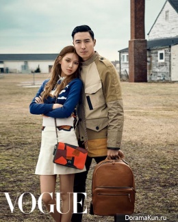 Daniel Henney, SNSD (Sooyoung) для Vogue April 2016 Extra