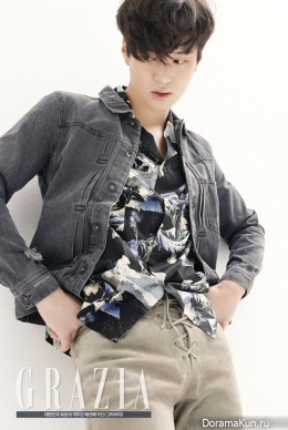 Go Kyung Pyo для Grazia March 2016