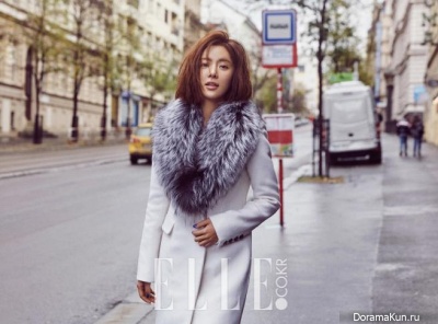 Hwang Jung Eum для Elle January 2016 Extra
