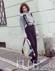 Hwang Jung Eum для Elle January 2016 Extra