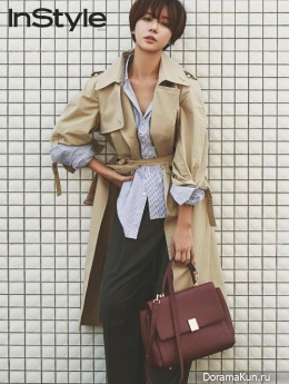 Hwang Jung Eum для InStyle September 2016