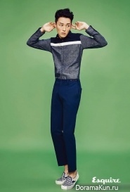 Jang Ki Yong для Esquire March 2016