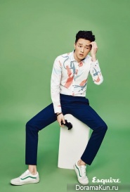 Jang Ki Yong для Esquire March 2016