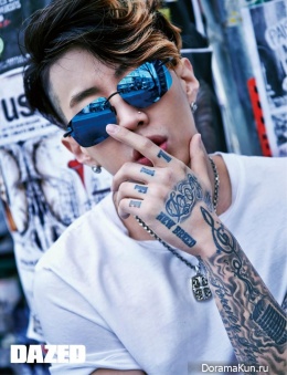 Jay Park для Dazed April 2016