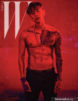 Jay Park для W Korea March 2016